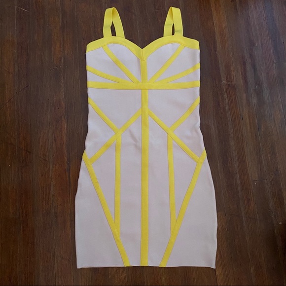 Bebe Bandage Mini Dress - Picture 1 of 4